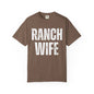 Distressed Retro Chic Ranch Wife T-Shirt, Western Tee for Farm Girls,  Ranch Life Style Shirt, Perfect for Rodeos Casual