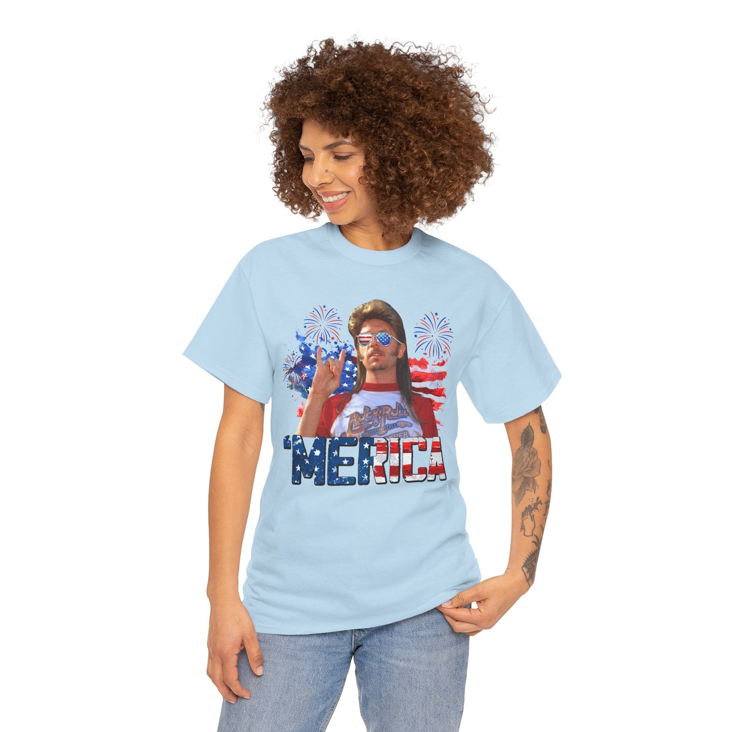 Nothing Better Than Joe Dirt 'Merica Shirt Patriotic Unisex Heavy Cotton Tee - Perfect for July 4th, BBQs, Festivals, Casual Wear, Gifts for Friends, Fourth of July