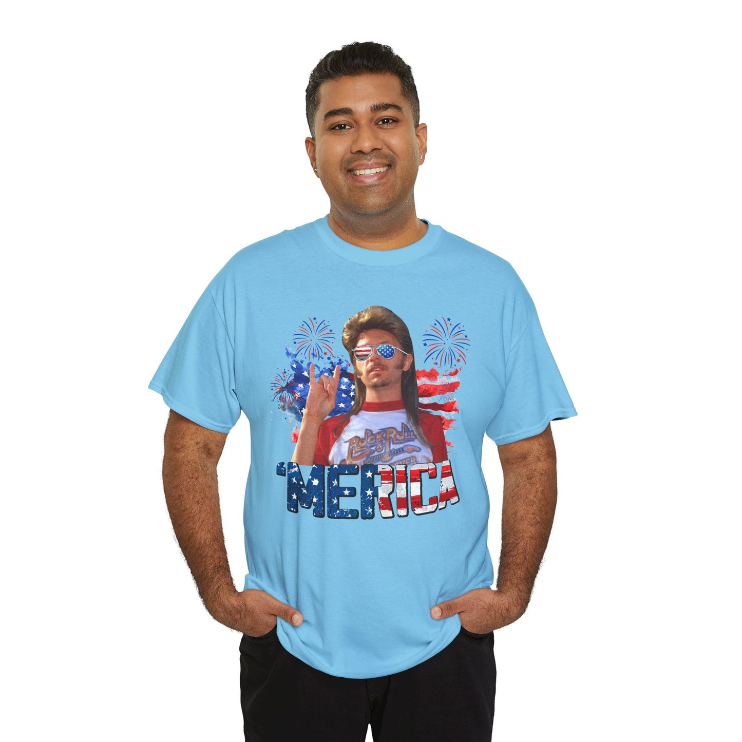 Nothing Better Than Joe Dirt 'Merica Shirt Patriotic Unisex Heavy Cotton Tee - Perfect for July 4th, BBQs, Festivals, Casual Wear, Gifts for Friends, Fourth of July
