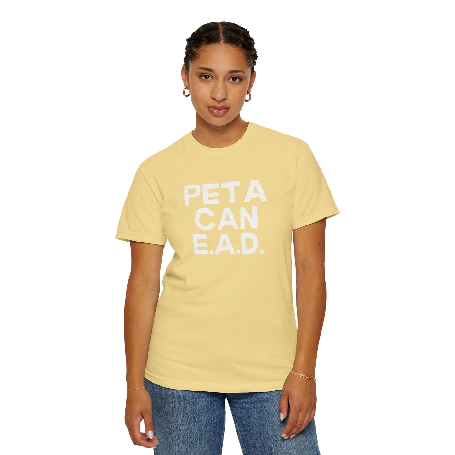 Hey Farmers!!! Here is one for you...... PETA CAN EAD!!! Unisex Tee, Cattle Farmer Tshirt, Farm Tshirt