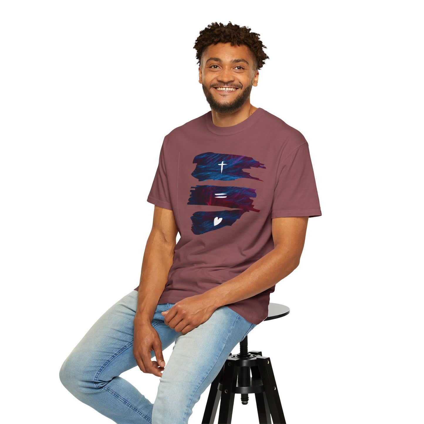 Faith Equals Love Unisex T-shirt - Church Camp Vacation Bible School Shirt