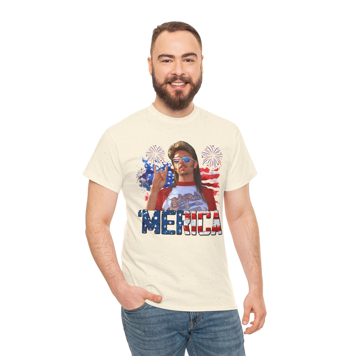 Nothing Better Than Joe Dirt 'Merica Shirt Patriotic Unisex Heavy Cotton Tee - Perfect for July 4th, BBQs, Festivals, Casual Wear, Gifts for Friends, Fourth of July
