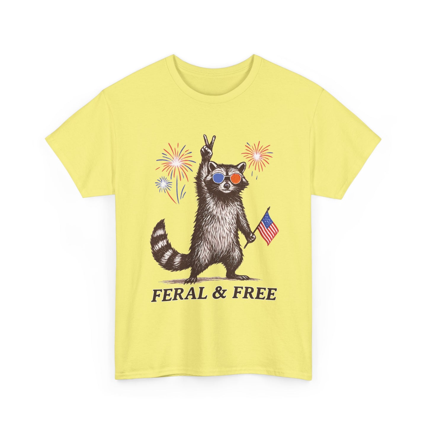 USA Feral and Free Tee~ 4th of July Tshirt, Fourth of July Tee, Independence Day Top, Independence Day Tshirt, Red White and Blue, Patriotic, Flag, America, Merica'