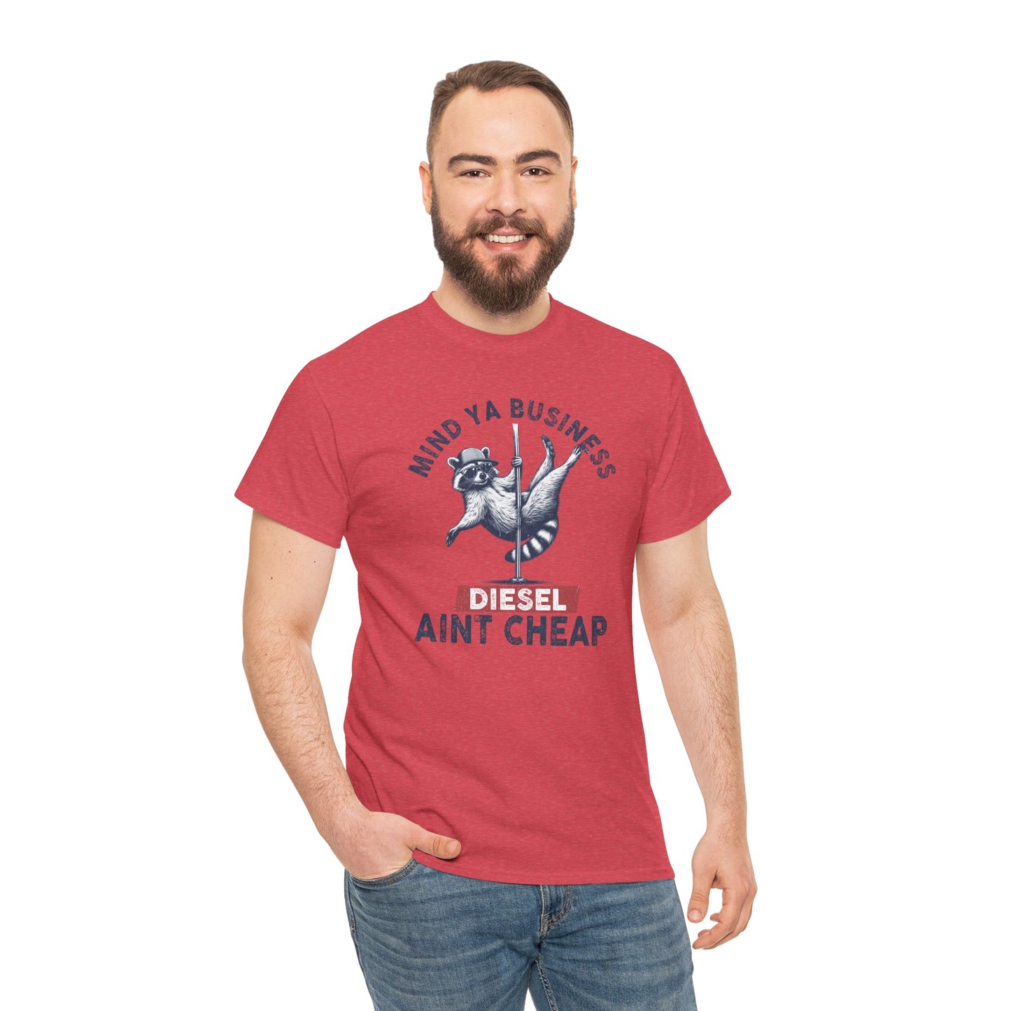 Diesel Aint Cheap!! Great Tee for Guys or Gals, Funny Raccoon Tee Shirt, Diesel Trucks, Farmers Tee, Tractor Tshirt, Diesel Prices, Funny Tshirt