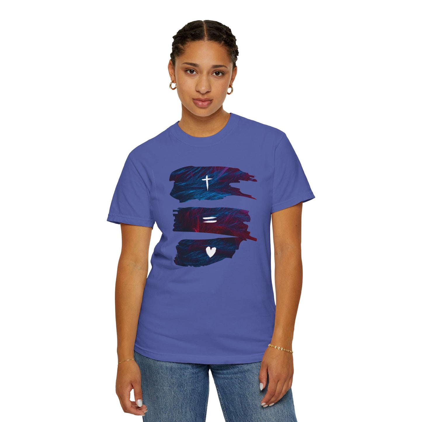 Faith Equals Love Unisex T-shirt - Church Camp Vacation Bible School Shirt