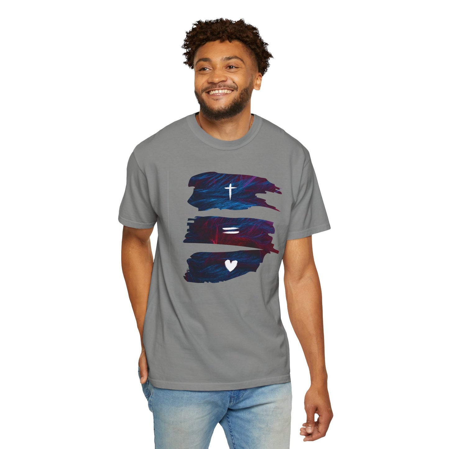 Faith Equals Love Unisex T-shirt - Church Camp Vacation Bible School Shirt