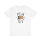 Hay Season Is Here.... Rolled Gold Tee - Fun  Jersey Tee for Farm Wives, Casual Wear, Tractors, Farm Mama, Cattle Feeding, Round Bales, Cattle, Cow
