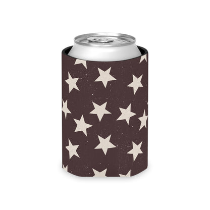 Rustic Star Can Cooler Americana Stars - Western Vibes - Retro Stars