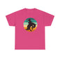 Ride It! Retro Cowboy Unisex Heavy Cotton Tee Rodeo, Honky Tonk,  Concert, County Fair -Great Layering Tee.  8 Great Colors to Choose From
