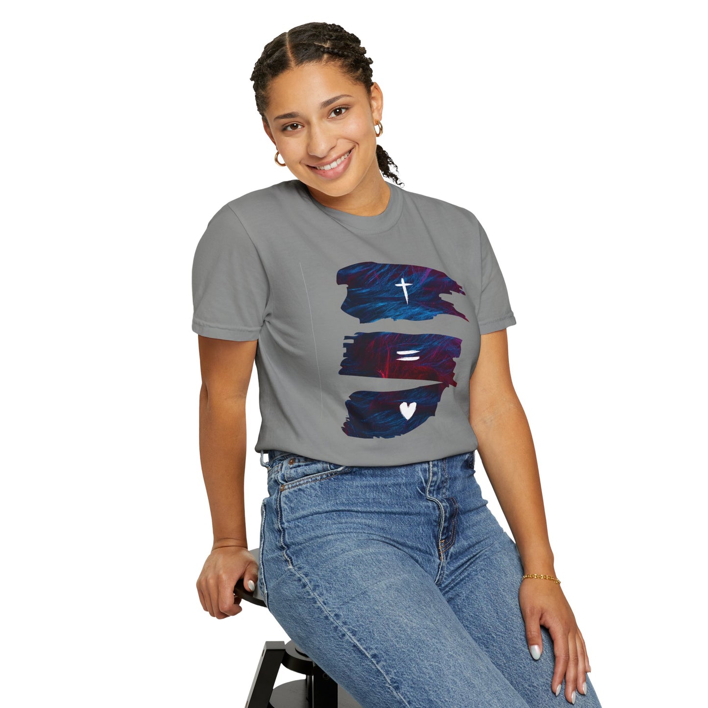 Faith Equals Love Unisex T-shirt - Church Camp Vacation Bible School Shirt