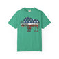 Distressed Graphic American Buffalo T-Shirt, Patriotic Tee, Unisex Graphic Shirt, 4th of July, Red White and Blue, Fourth of July,  Different colors