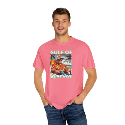 Donald Trump Vintage Gulf of America T-Shirt - Relaxed Fit Unisex Tee Gulf Of America Patriotic Tee, Gulf of America Shirt Est 2025