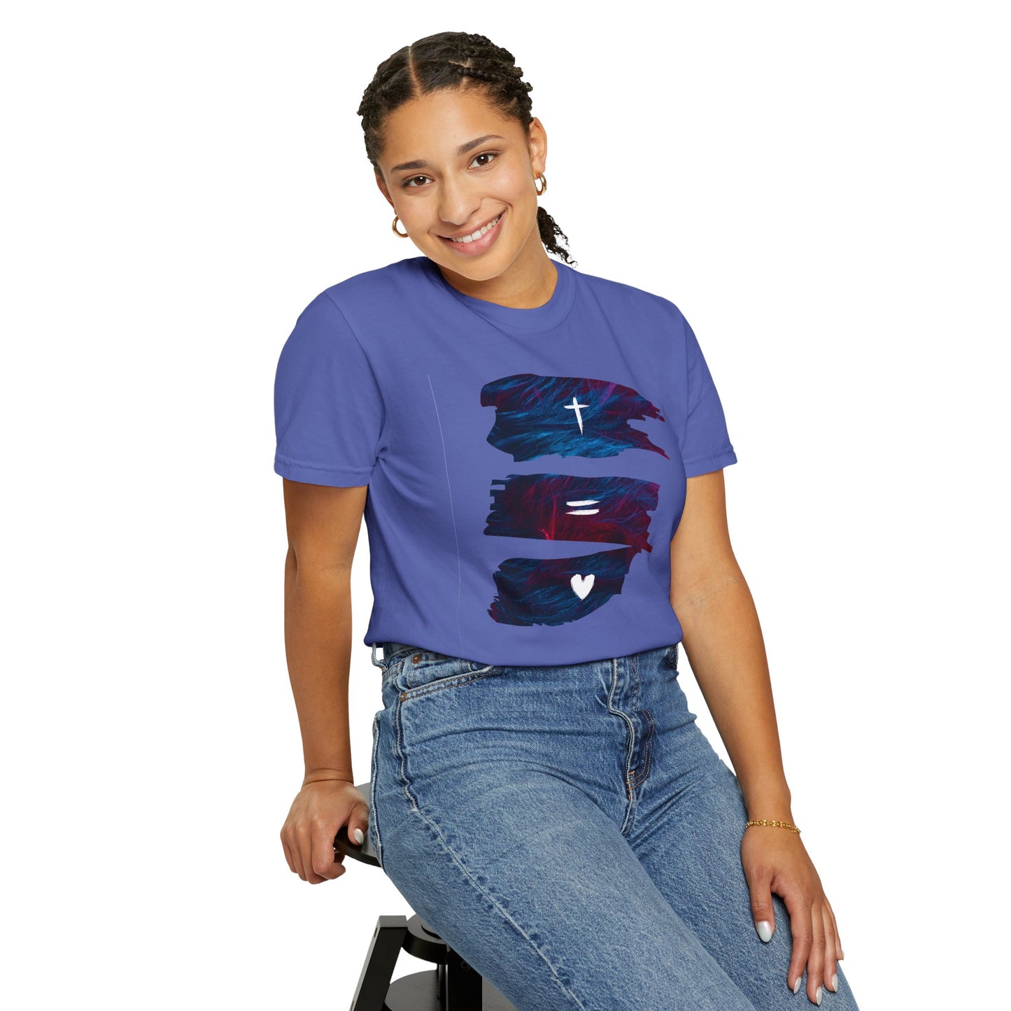 Faith Equals Love Unisex T-shirt - Church Camp Vacation Bible School Shirt