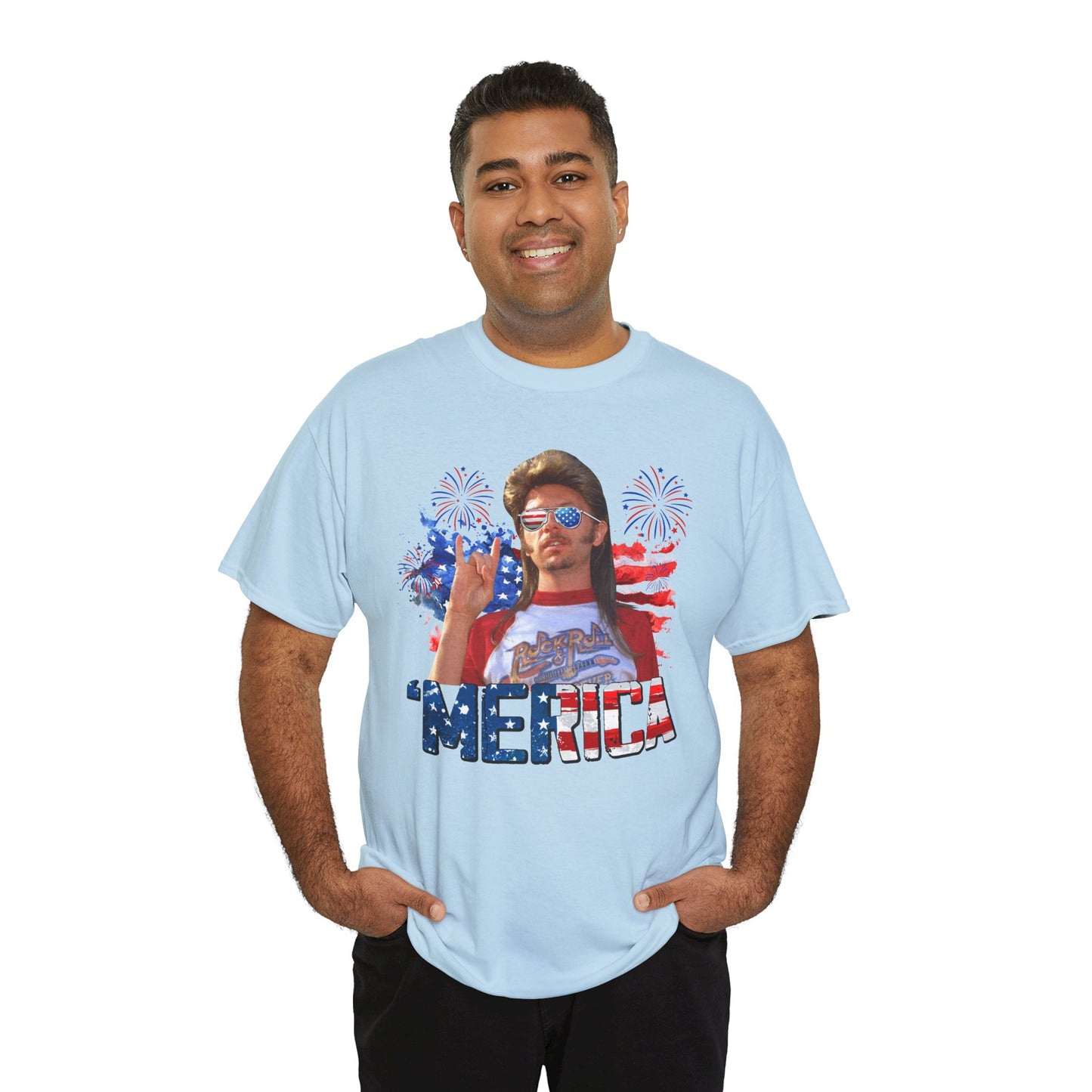 Nothing Better Than Joe Dirt 'Merica Shirt Patriotic Unisex Heavy Cotton Tee - Perfect for July 4th, BBQs, Festivals, Casual Wear, Gifts for Friends, Fourth of July