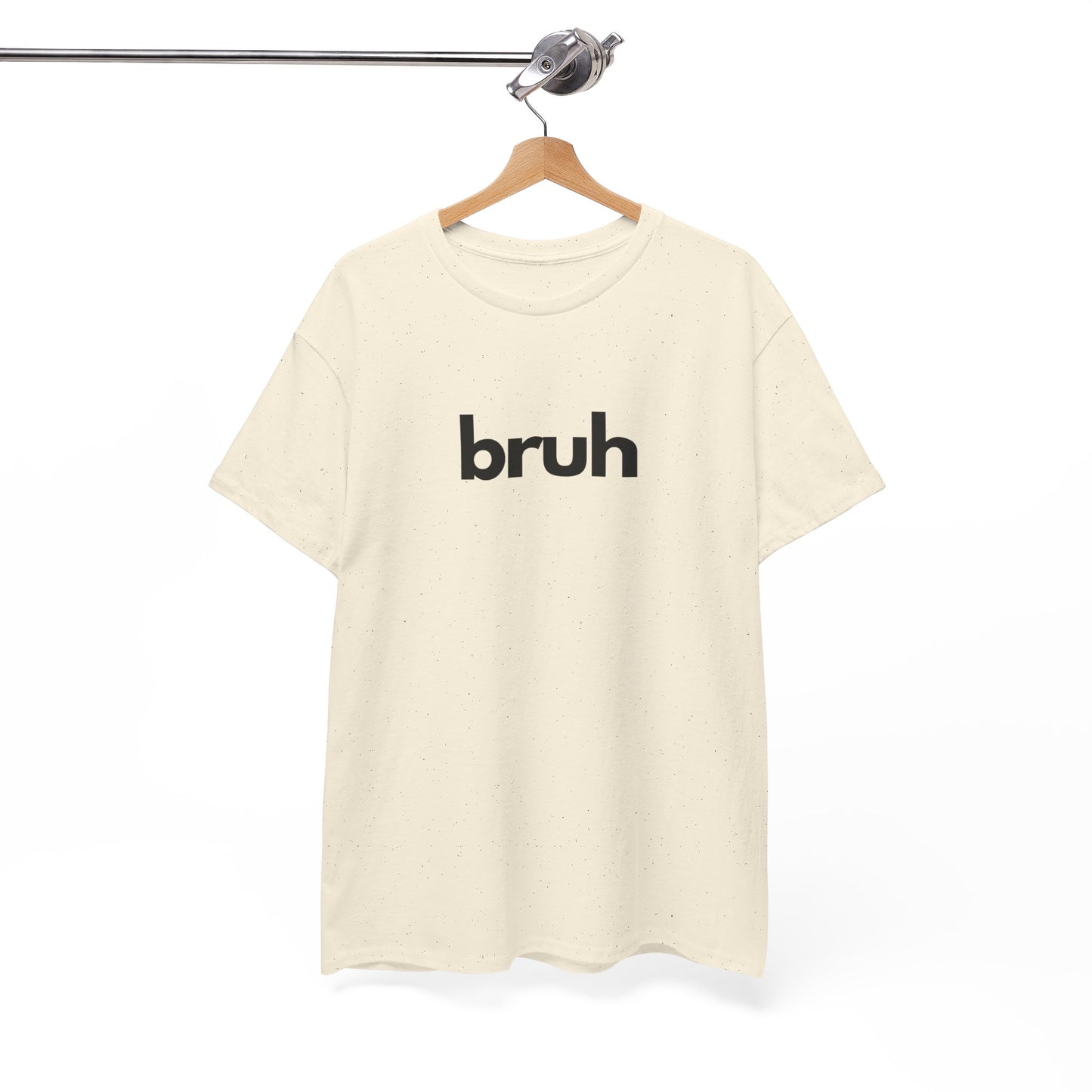 Yo Yo! BRUH.......Funny 'bruh' Unisex Heavy Cotton Tee - Casual Graphic Shirt for Everyday Wear Simple  9 Great Colors Mothers Fathers Day