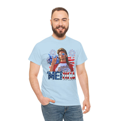 Nothing Better Than Joe Dirt 'Merica Shirt Patriotic Unisex Heavy Cotton Tee - Perfect for July 4th, BBQs, Festivals, Casual Wear, Gifts for Friends, Fourth of July