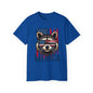 Feral Merica'  Raccoon Tee - Unisex Cotton T-Shirt for 4th of July, Independence Day Tee, Fourth of July, July 4th Tshirt, American Flag, Patriotic Tee