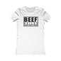 Ladies... Farm Wives, Ranch Wives, Cowgirls, Beef Producers.... You Need this  BEEF BUILDS Brains + Beauty + Brawn T-Shirt
