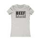 Ladies... Farm Wives, Ranch Wives, Cowgirls, Beef Producers.... You Need this  BEEF BUILDS Brains + Beauty + Brawn T-Shirt