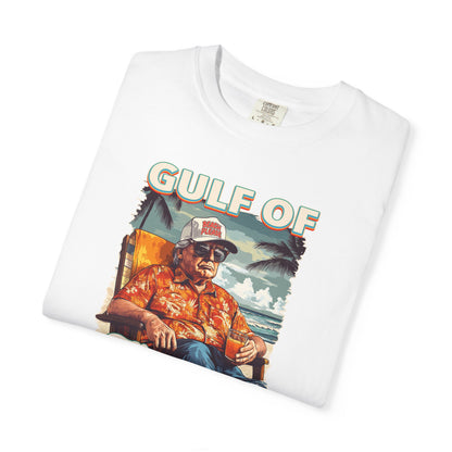 Donald Trump Vintage Gulf of America T-Shirt - Relaxed Fit Unisex Tee Gulf Of America Patriotic Tee, Gulf of America Shirt Est 2025