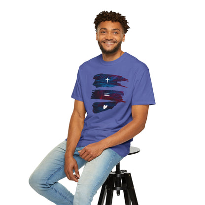 Faith Equals Love Unisex T-shirt - Church Camp Vacation Bible School Shirt