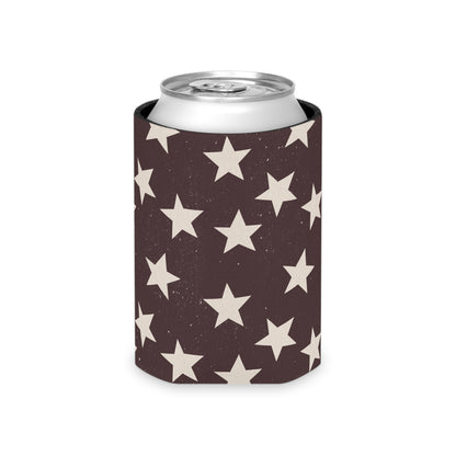 Rustic Star Can Cooler Americana Stars - Western Vibes - Retro Stars