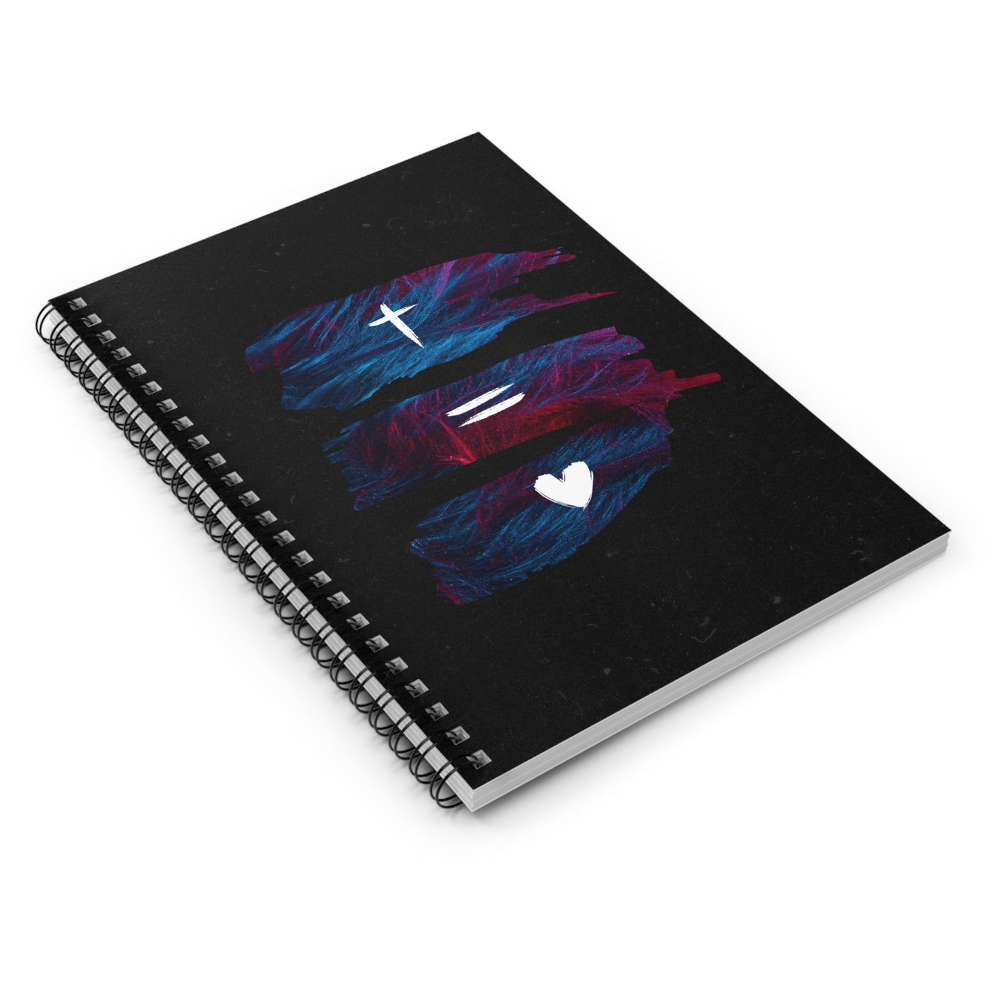 Prayer Journal - Inspirational Spiral Notebook - Faith & Love Design Easter