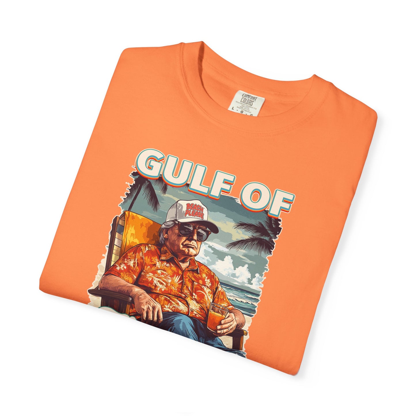 Donald Trump Vintage Gulf of America T-Shirt - Relaxed Fit Unisex Tee Gulf Of America Patriotic Tee, Gulf of America Shirt Est 2025