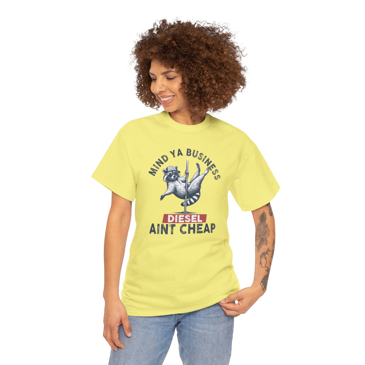 Diesel Aint Cheap!! Great Tee for Guys or Gals, Funny Raccoon Tee Shirt, Diesel Trucks, Farmers Tee, Tractor Tshirt, Diesel Prices, Funny Tshirt