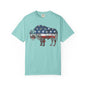 Distressed Graphic American Buffalo T-Shirt, Patriotic Tee, Unisex Graphic Shirt, 4th of July, Red White and Blue, Fourth of July,  Different colors