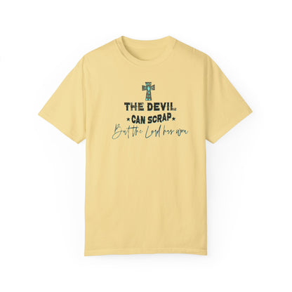Turquoise Cross Unisex T-shirt - The Lord has Won
