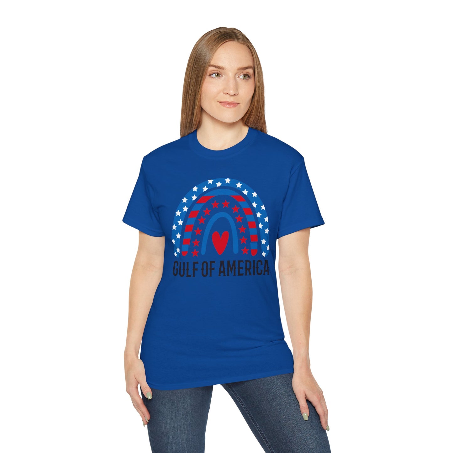 NEW Patriotic Gulf of America Graphic Tee, Gulf of America Tshirt, Gulf of America est 2025, Fun T-shirt, Patriotic Top,