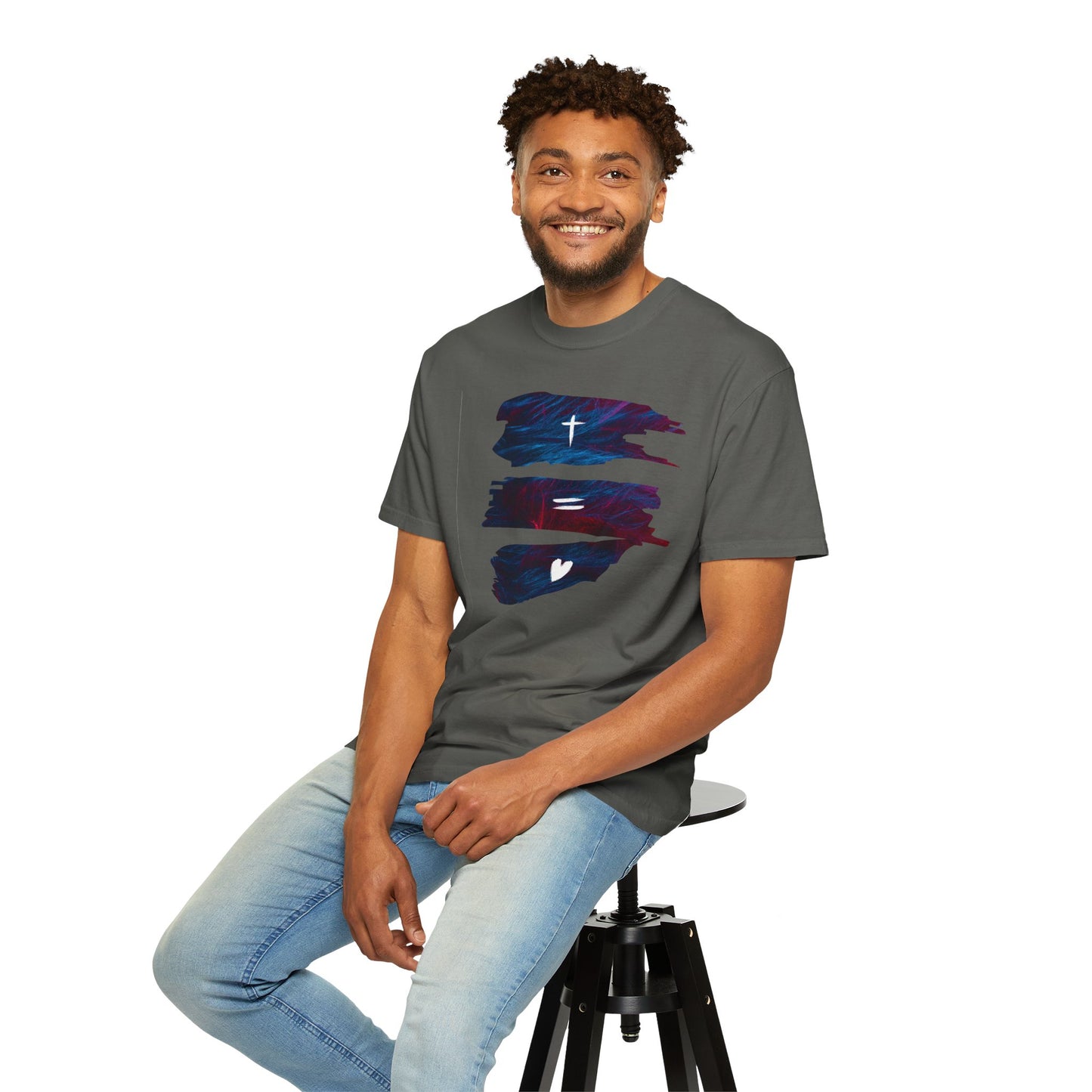 Faith Equals Love Unisex T-shirt - Church Camp Vacation Bible School Shirt