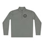 Mountain Biking Unisex Quarter-Zip Pullover - MTB Adventure Gear with Unique Graphic Design, Trails, Streets, Cycling, Biking