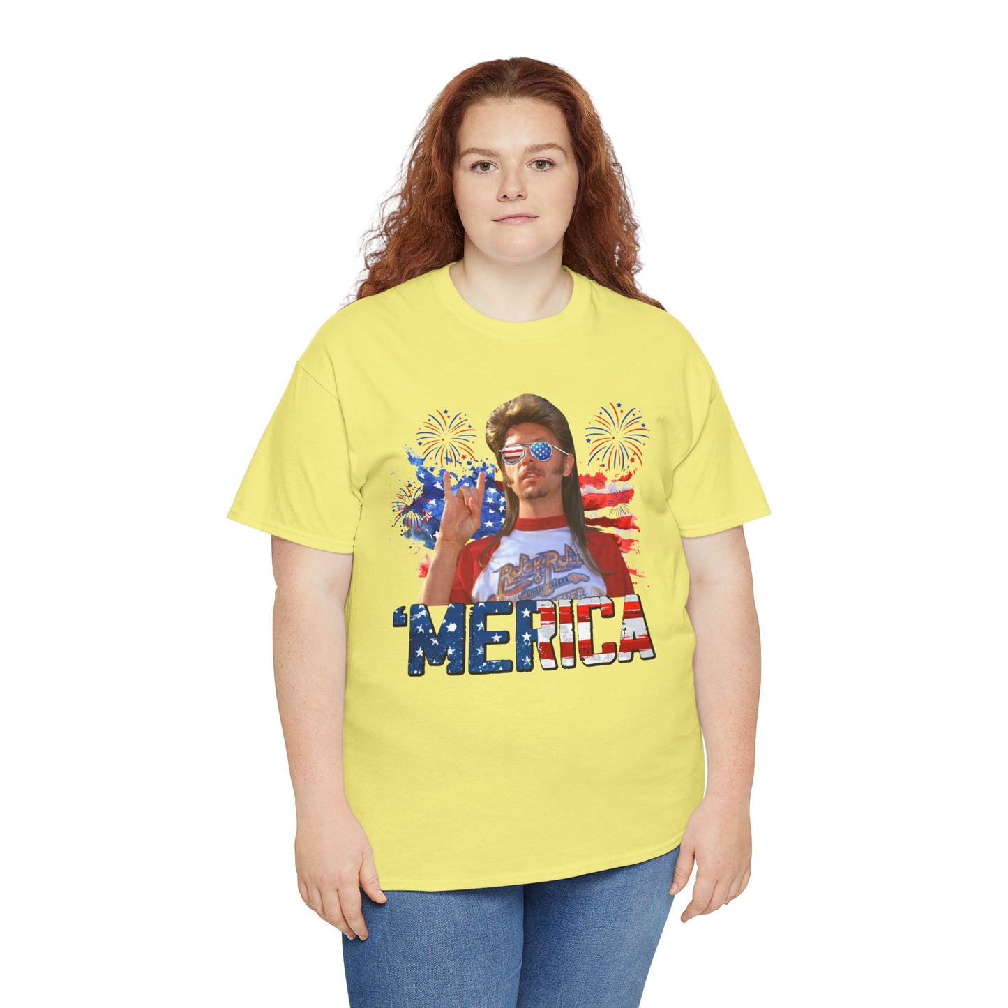 Nothing Better Than Joe Dirt 'Merica Shirt Patriotic Unisex Heavy Cotton Tee - Perfect for July 4th, BBQs, Festivals, Casual Wear, Gifts for Friends, Fourth of July