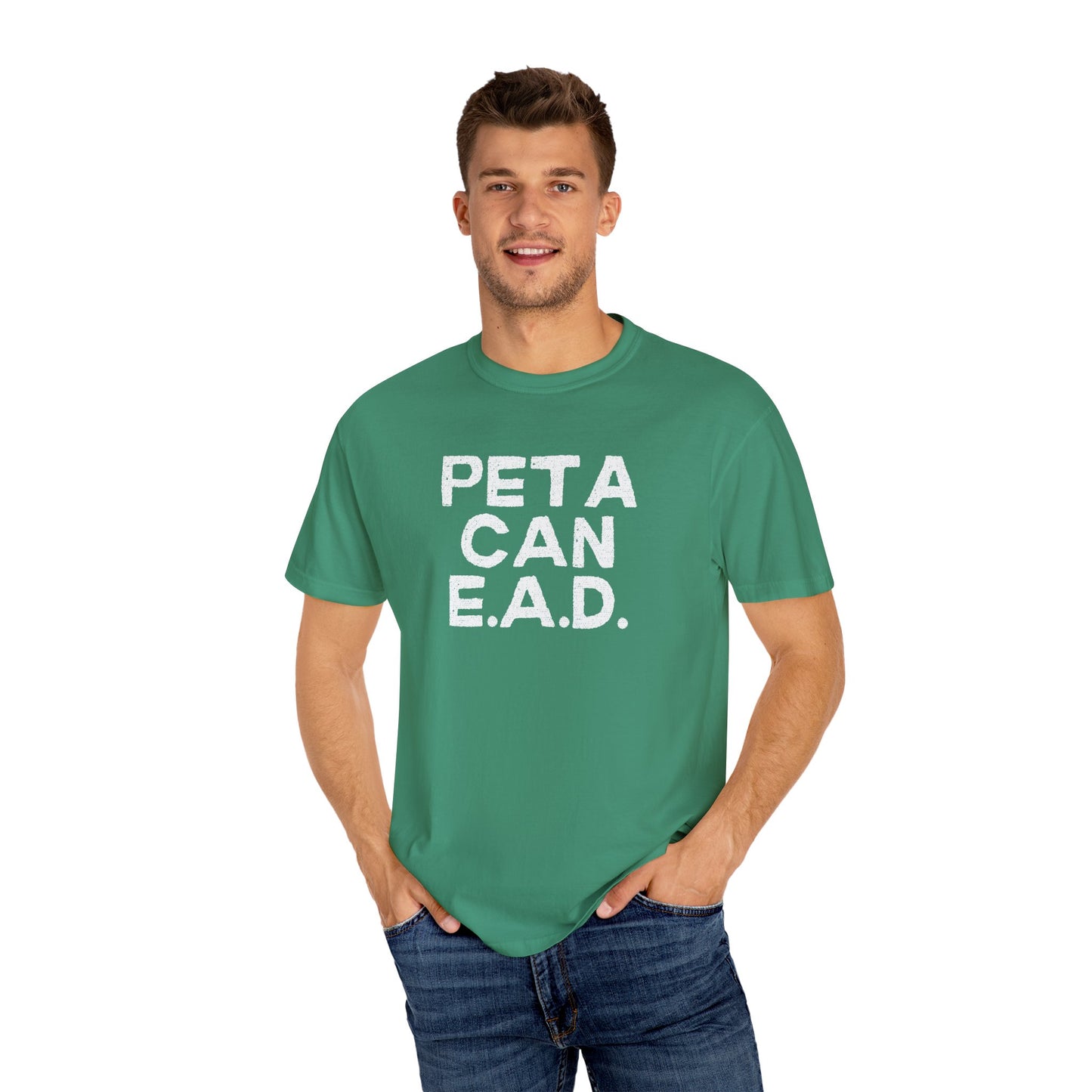 Hey Farmers!!! Here is one for you...... PETA CAN EAD!!! Unisex Tee, Cattle Farmer Tshirt, Farm Tshirt