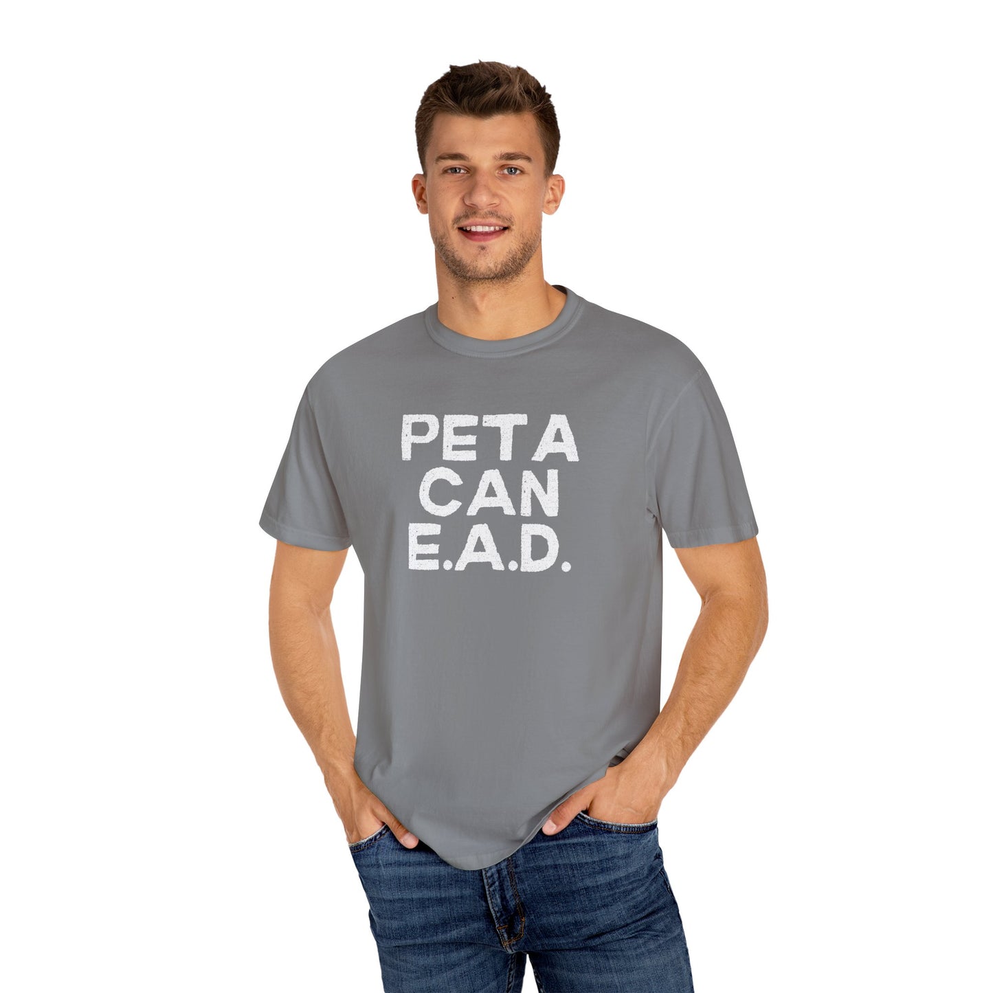 Hey Farmers!!! Here is one for you...... PETA CAN EAD!!! Unisex Tee, Cattle Farmer Tshirt, Farm Tshirt