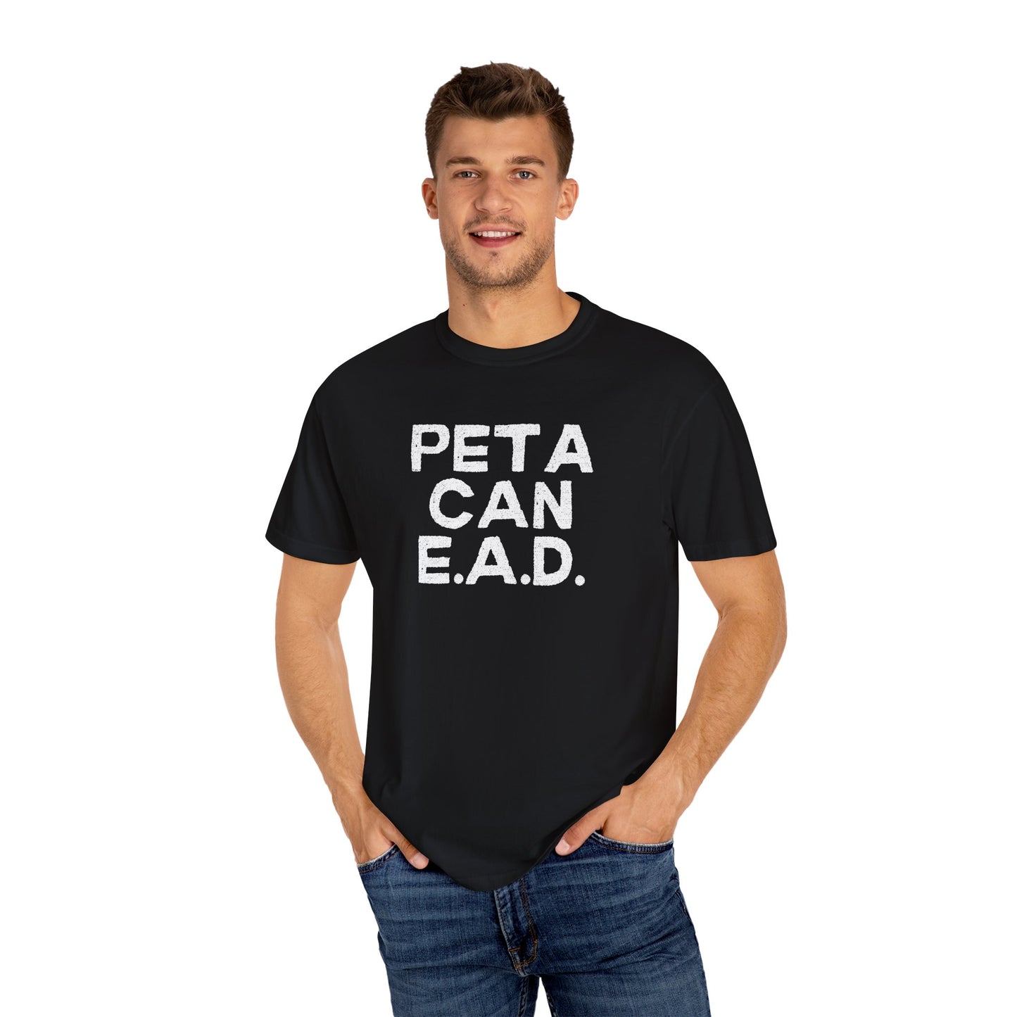 Hey Farmers!!! Here is one for you...... PETA CAN EAD!!! Unisex Tee, Cattle Farmer Tshirt, Farm Tshirt