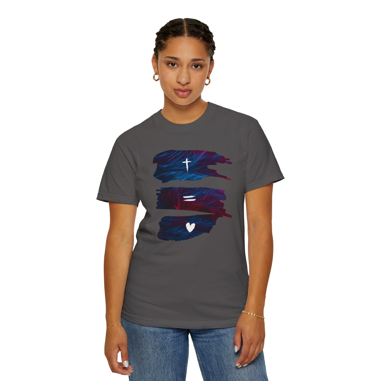 Faith Equals Love Unisex T-shirt - Church Camp Vacation Bible School Shirt