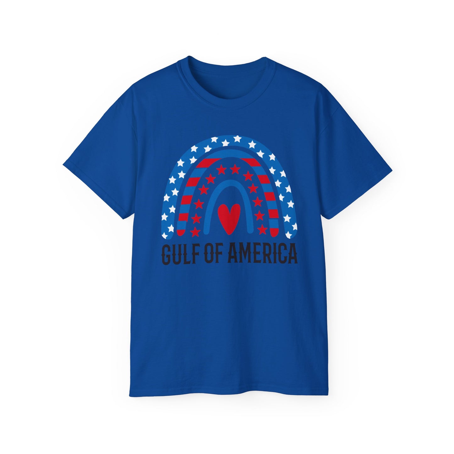 NEW Patriotic Gulf of America Graphic Tee, Gulf of America Tshirt, Gulf of America est 2025, Fun T-shirt, Patriotic Top,
