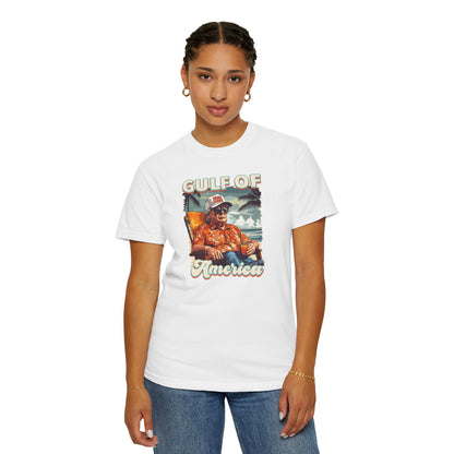 Donald Trump Vintage Gulf of America T-Shirt - Relaxed Fit Unisex Tee Gulf Of America Patriotic Tee, Gulf of America Shirt Est 2025